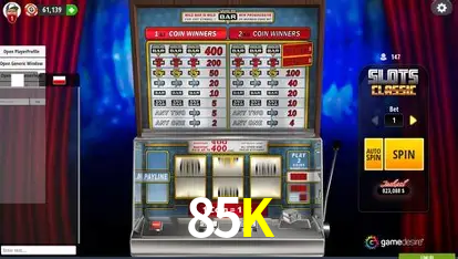Descubra a Magia dos Jogos de Arcade no 85K